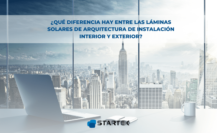 ¿Qué diferencia hay entre las láminas solares de arquitectura de instalación interior y exterior?
